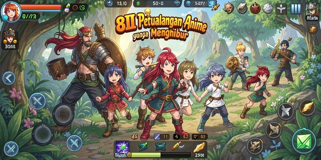 Screenshot gameplay 8II menampilkan momen aksi yang seru.