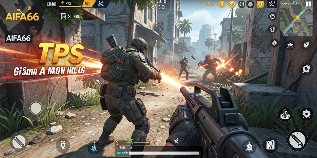 Tampilan gameplay AIFA66 yang penuh aksi dan strategis.