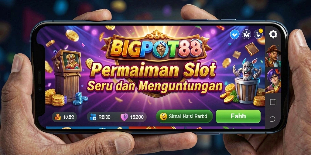 Tampilan gameplay Slot yang menakjubkan dalam BIGPOT88.