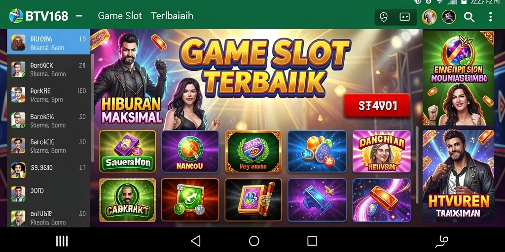 Gameplay BTV168 yang menarik dan menegangkan dalam permainan Slot.