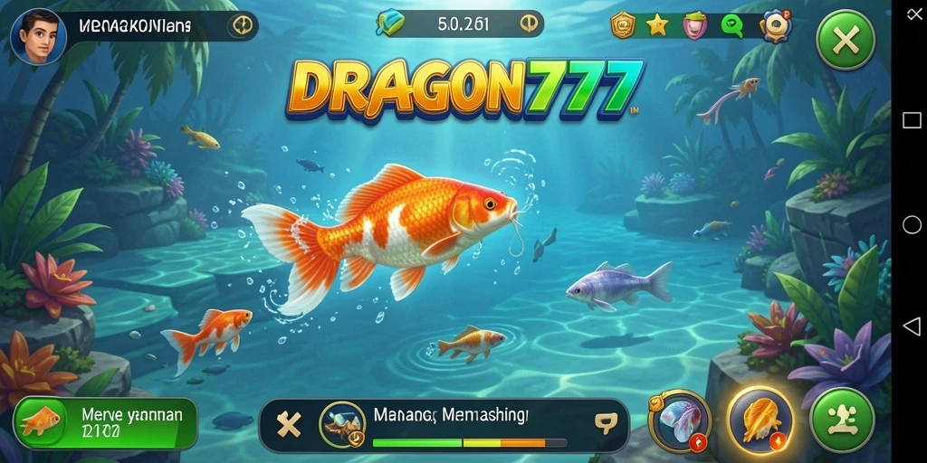 Tangkapan ikan besar dalam permainan DRAGON777 yang menarik.