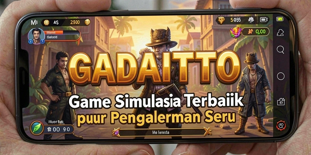 Screenshot gameplay GADAITOTO menunjukkan karakter dan lingkungan yang memukau.