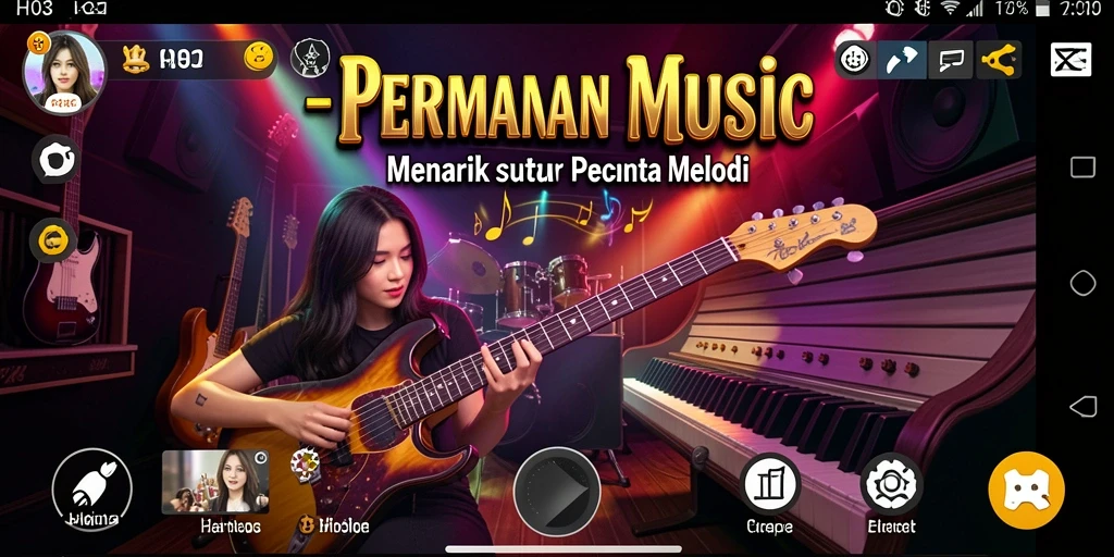 Tampilan antarmuka gameplay H03 yang menarik dan interaktif.