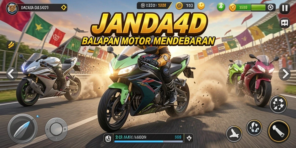 Tampilan gameplay JANDA4D yang seru dan menegangkan.