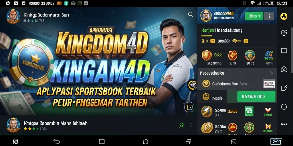 Tampilan gameplay KINGDOM4D yang menawan dan menarik.