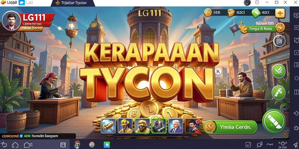 Gameplay menarik dalam membangun kerajaan bisnis di LG111.