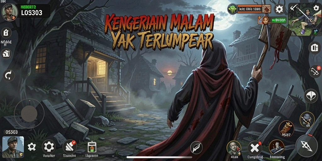 Screenshot menampilkan gameplay yang menegangkan dari LOS303.