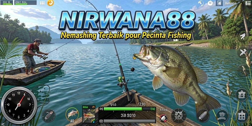 Tangkapan ikan besar dalam gameplay NIRWANA88 yang seru.