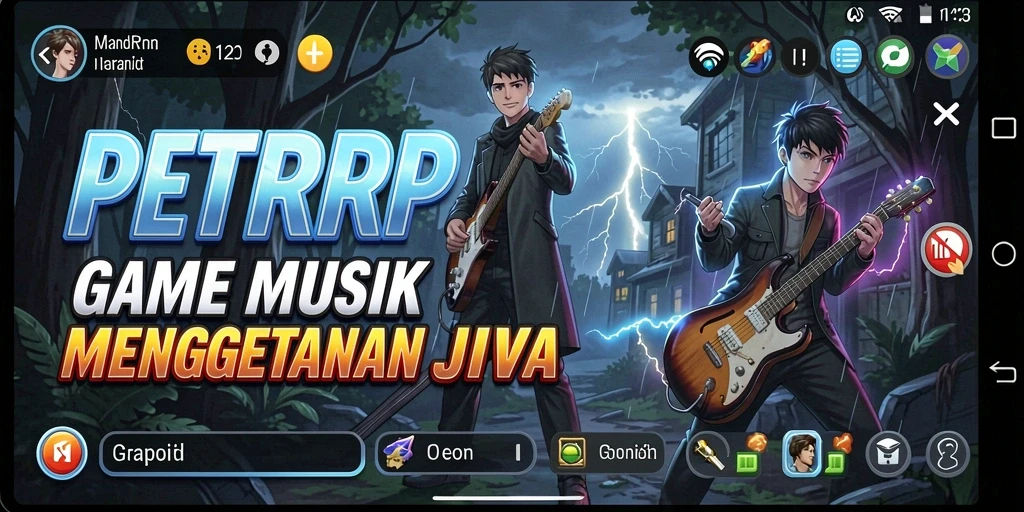 Tampilan gameplay PETIRRP yang menarik dan interaktif.