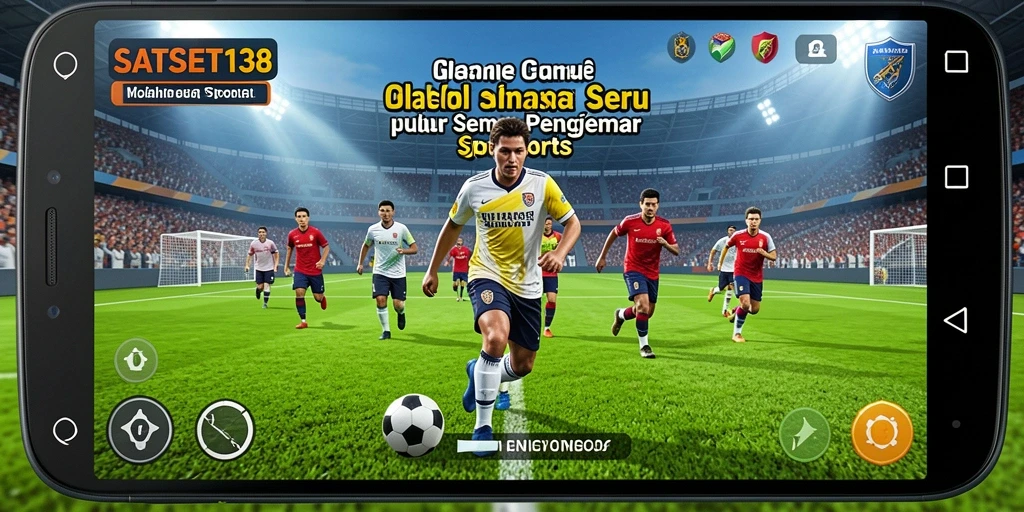 Screenshot SATSET138 menampilkan aksi seru dalam gameplay olahraga.