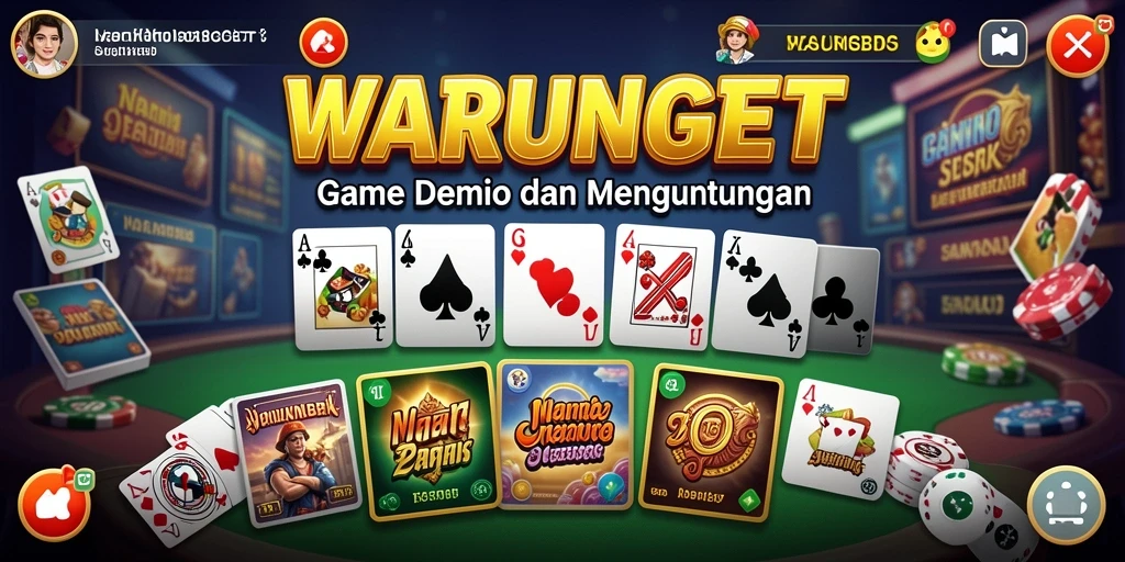 Tampilan seru gameplay GAME Domino WARUNGBET.