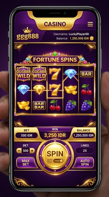 Screenshot fitur pencarian aplikasi yang cepat di ggg888.